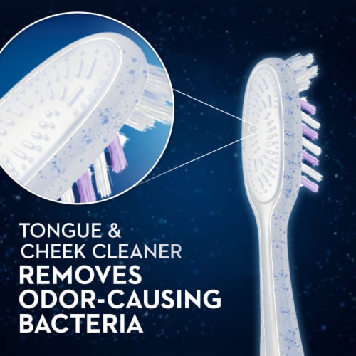 Oral-B CrossAction Eco Manual Medium Bristles Toothbrush Perspective: top