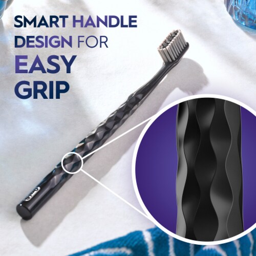 Oral-B Brilliance Whitening Extra Soft Toothbrush Perspective: top