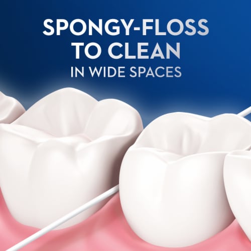 Oral-B Super Floss Pre-Cut Strands Dental Floss Perspective: top