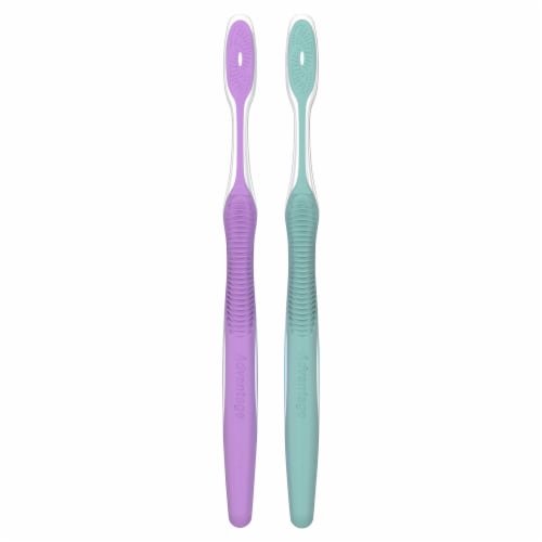 Oral-B Vivid Whitening Manual Toothbrush Perspective: top