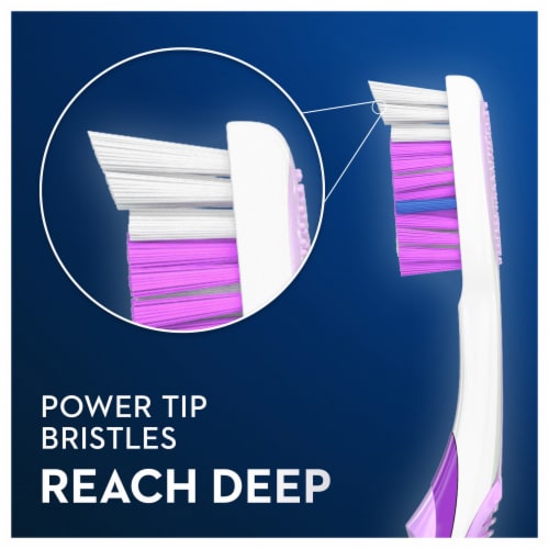 Oral-B® Vivid Dual Action Whitening Toothbrush Perspective: top
