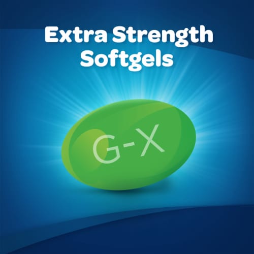 Gas-X Extra Strength Gas Relief with Simethicone Softgels Perspective: top