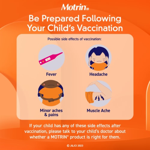 Children's Motrin IBuprofen Kids Medicine Berry Flavored Perspective: top