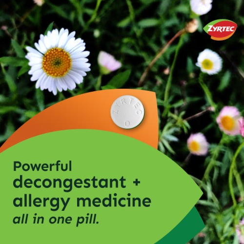 Zyrtec-D Tablets Perspective: top