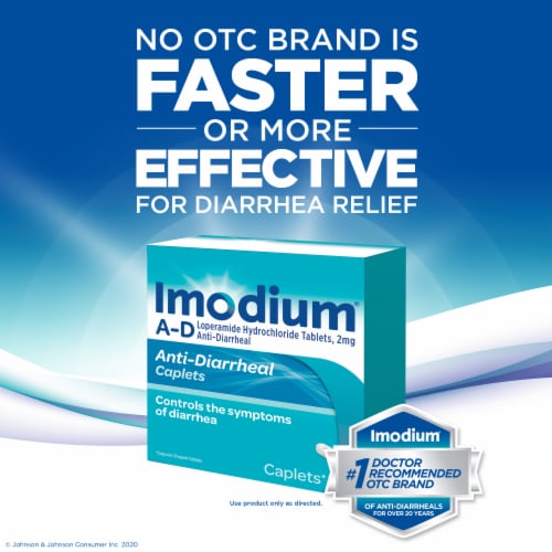 Imodium A-D Caplets Perspective: top