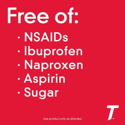 Tylenol Extra Strength 500Mg Acetaminophen Caplets, Value Size Perspective: top