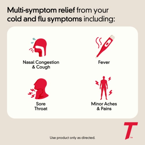 Tylenol Cold + Flu Severe Day/Night Caplets Perspective: top