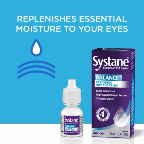 Systane Balance Lubricant Eye Drops Perspective: top