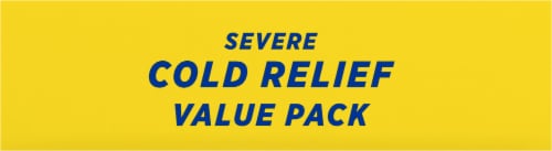 Theraflu Severe Cold Relief Berry Flavor Syrup Combo Pack Perspective: top