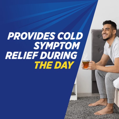 Theraflu Daytime Severe Cold Relief Honey Ginger Flavor Acetaminophen Powder Perspective: top