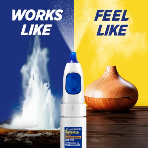 Theraflu Severe Congestion Relief Nasal Mist Perspective: top