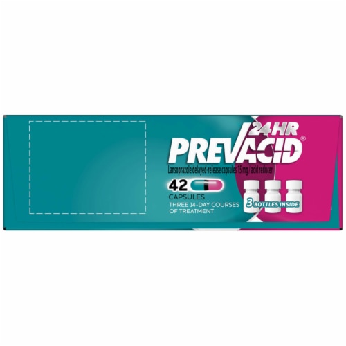 Prevacid 24 Hour Heartburn Relief Capsules 15mg Perspective: top