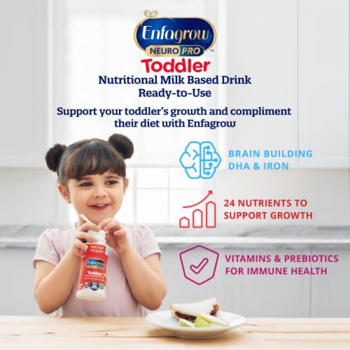 Enfagrow NeuroPro™ Toddler Nutritional Milk Drink Perspective: top