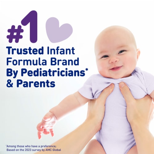 Enfamil Gentlease Milk-Based Powder with Iron Baby Formula Powder Can Perspective: top
