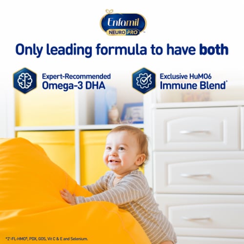 Enfamil NeuroPro Triple Prebiotic Immune Blend Baby Formula Perspective: top