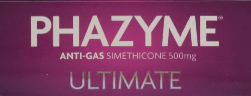 Phazyme Ultimate Anti-Gas Fast Gel Capsules 500mg Perspective: top