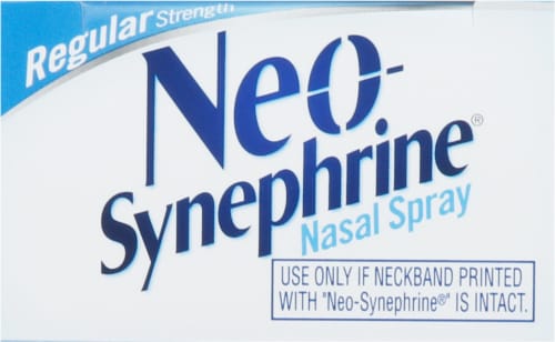 Neo-Synephrine Non-Drowsy Cold & Allergy Nasal Spray Perspective: top