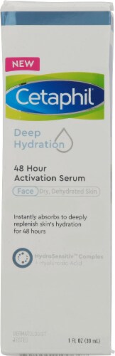 Cetaphil® Deep Hydration 48 Hour Face Serum Perspective: top