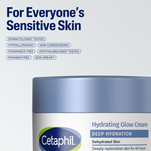 Cetaphil® Deep Hydration Healthy Glow Daily Cream Perspective: top