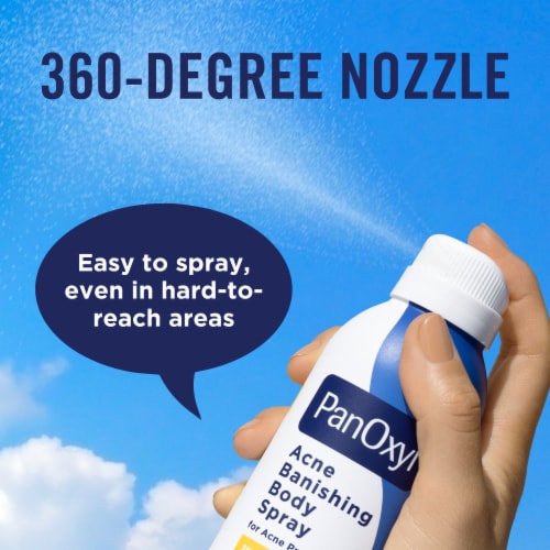 PanOxyl® Acne Banishing Body Spray Perspective: top