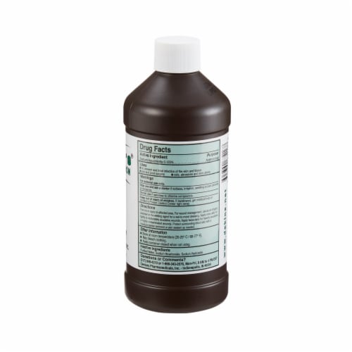 Dakin's Solution Quarter Strength Wound Cleanser 16 oz. Twist Cap Bottle Topical Liquid Perspective: top
