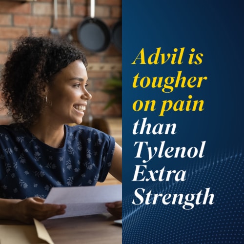 Advil LiquiGels Pain Reliever and Fever Reducer Ibuprofen 200 mg Pain Relief Perspective: top