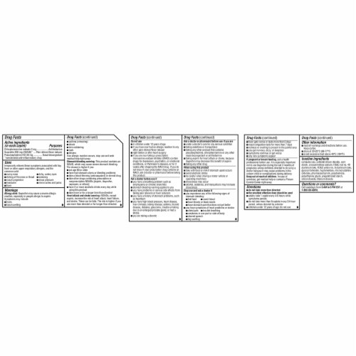 Advil Allergy and Congestion Relief Chlorpheniramine Maleate Medicine Perspective: top