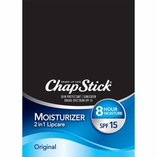 ChapStick® Original Moisturizer Lip Balm SPF 15 Perspective: top