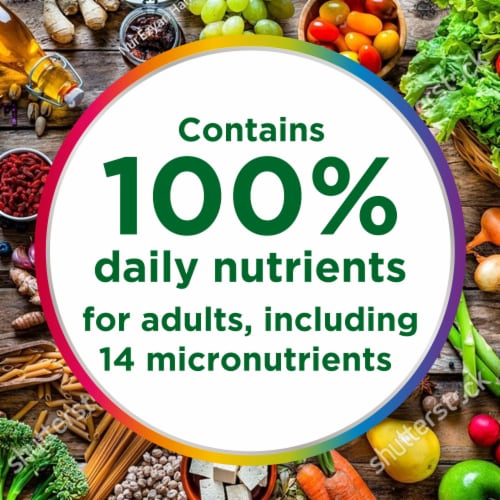 Centrum Adult Multimineral Multivitamin Supplement Assorted Fruit Flavor Gummies Perspective: top