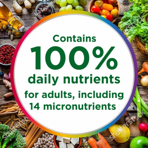 Centrum MultiGummies Adult Multivitamin Gummies Assorted Fruit Multivitamin Supplement Perspective: top