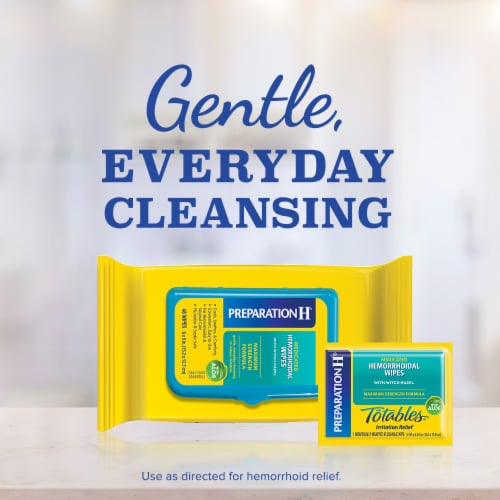 Preparation H Multi-Symptom Relief Hemorrhoidal Cream Perspective: top