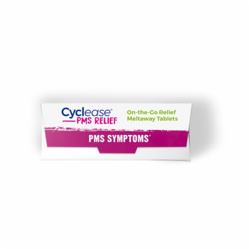Boiron Cyclease PMS Relief Meltaway Tablets Perspective: top