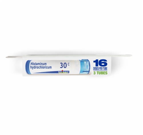 Boiron Histaminum 30C Allergy Relief Quick-Dissolving Pellets Perspective: top