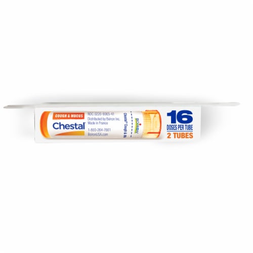 Boiron® Chestal® Cough & Mucus Relief Meltaway Pellets Perspective: top