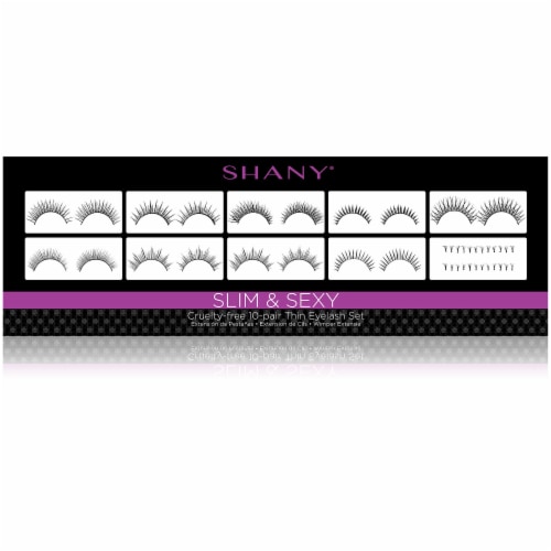 SHANY False Thin Lashes Set Perspective: top