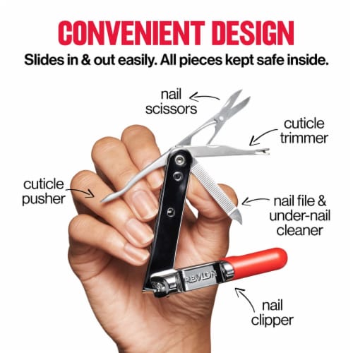 Revlon 6-in-1 Nail Tool Perspective: top