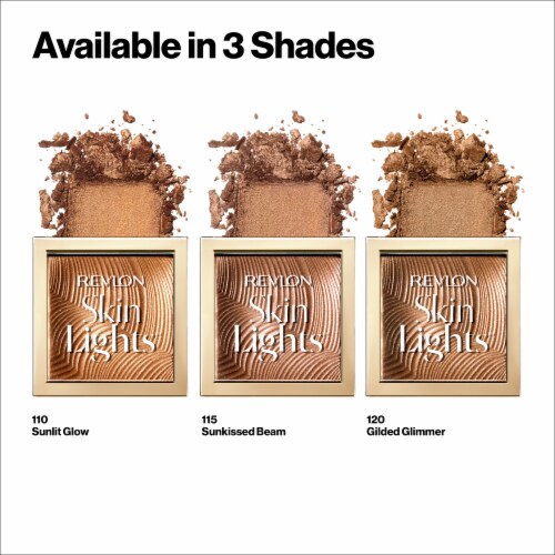 Revlon Skinlights Prismatic Bronzer 115 Sunkissed Beam Perspective: top