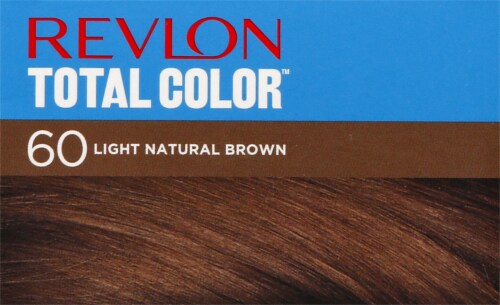 Revlon® Total Color™ 60 Light Natural Brown Permanent Hair Color, 1 ct -  Smith's Food and Drug