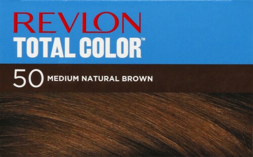 Revlon® Total Color™ 50 Medium Natural Brown Permanent Hair Color Kit, 1 ct  - Fred Meyer