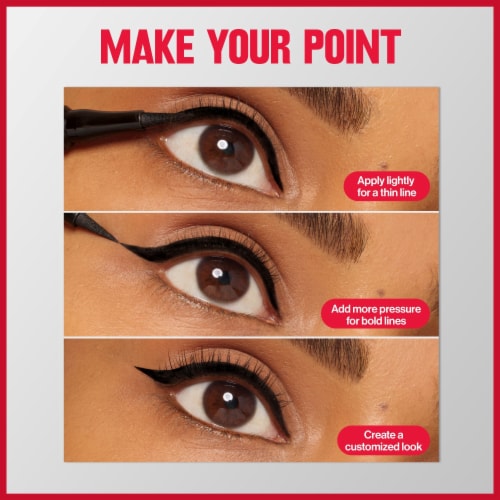 Revlon ColorStay Sharp Line Liquid Liner 01 Blackest Black Perspective: top
