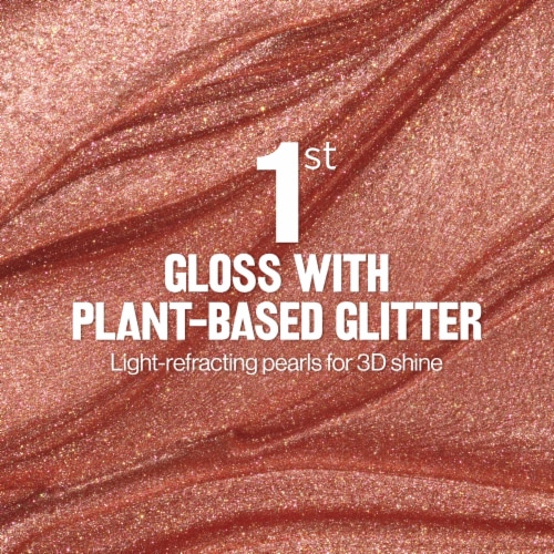 Revlon Super Lustrous Glimmer Gloss 005 Glazed Almond Perspective: top