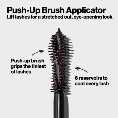 Revlon So Fierce Eyes Wide Open Mascara 103 Black Brown Perspective: top