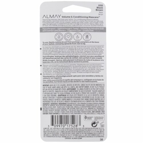 ALMY LSH BSTING VLM MSCR BLK .24FLOZ Perspective: top