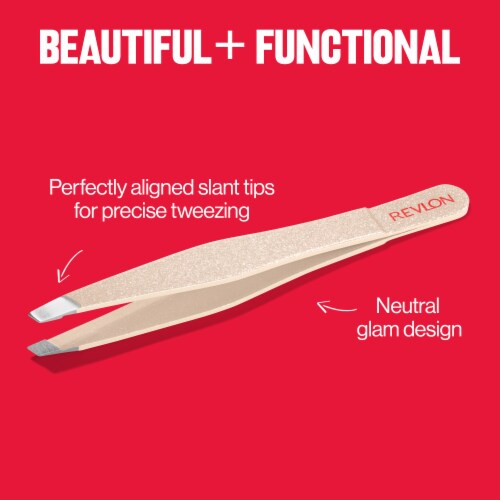 Revlon Designer Series Slant Tweezers Perspective: top