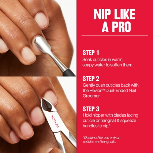 Revlon Full Jaw Cuticle Nipper Perspective: top