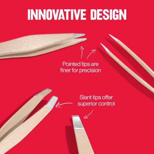 Revlon Designer Series Mini Tweezer Set Perspective: top