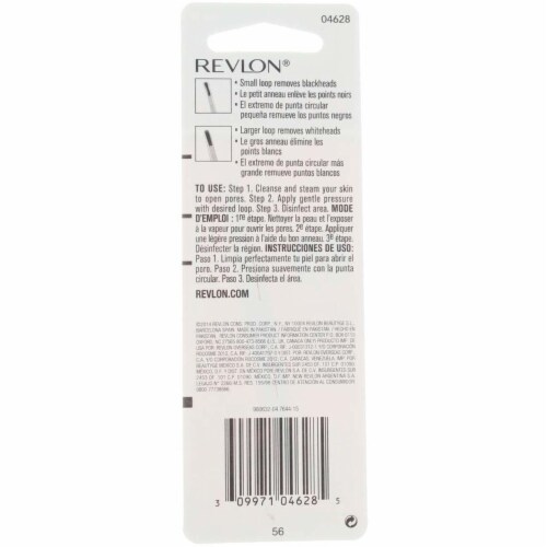 Revlon® Stainless Steel™ Blackhead Remover Perspective: top
