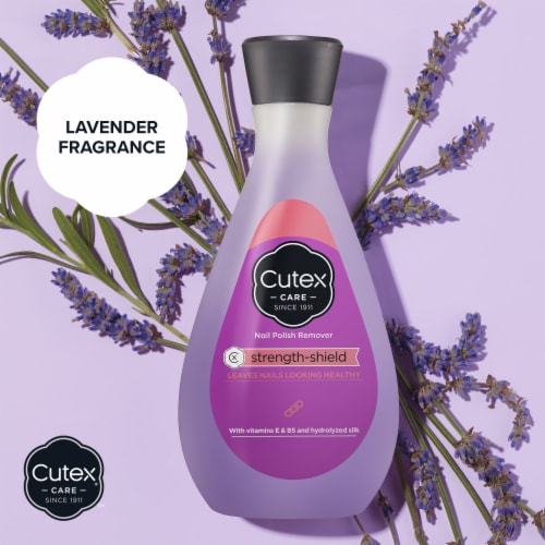 Cutex Strength Shield Nail Polish Remover Perspective: top