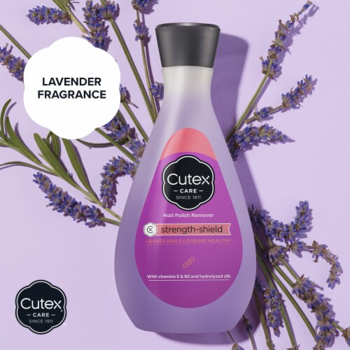 Cutex Strength Shield Nail Polish Remover Perspective: top