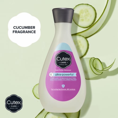 Cutex Ultra-Powerful Nail Polish Remover Perspective: top